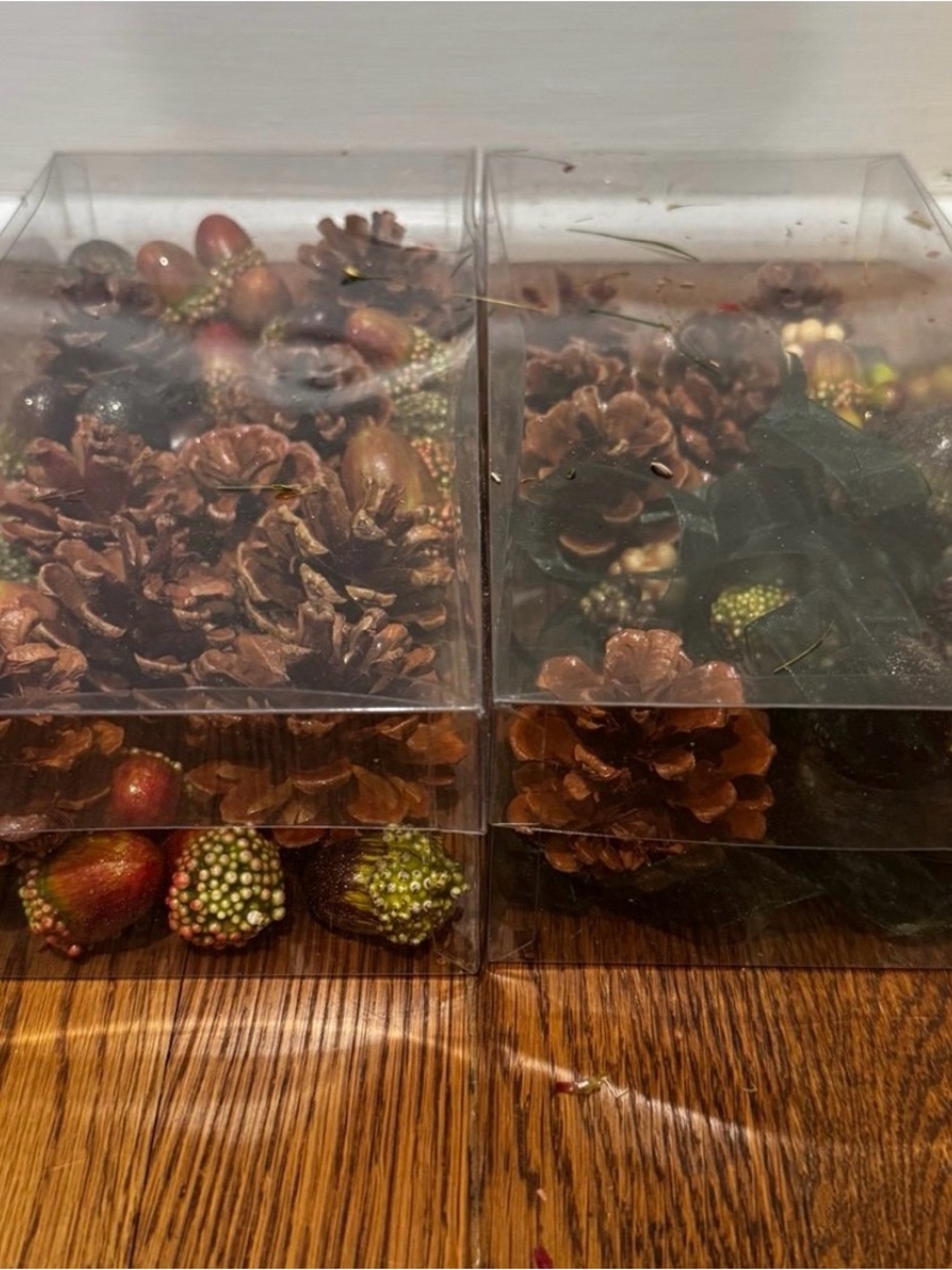 Decorative Brown Pinecone and Berry Mix - Home Holiday